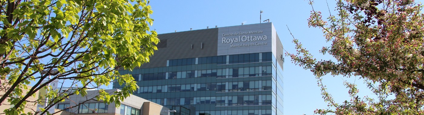 L'édifice principale du Centre de santé mentale Royal Ottawa
