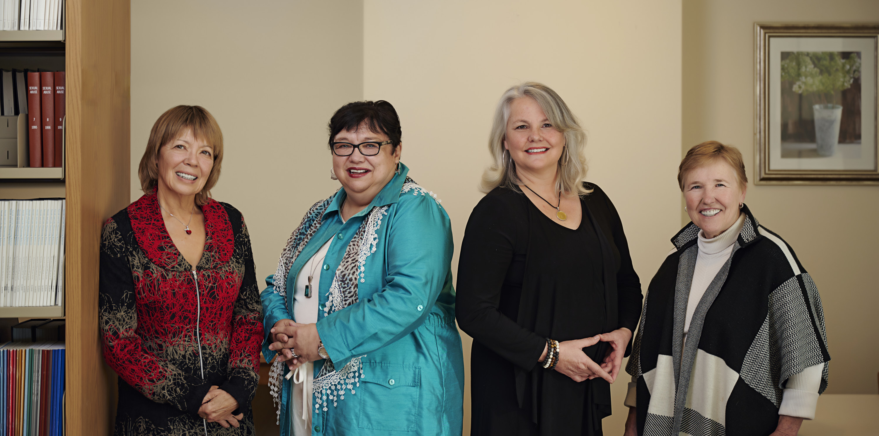 Joanne Bezzubetz, Glenda O'Hara, Michèle Langlois and Anne Graham