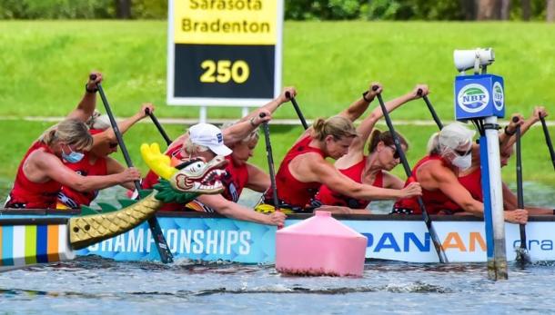 Sharon Squire Dragon Boat racing