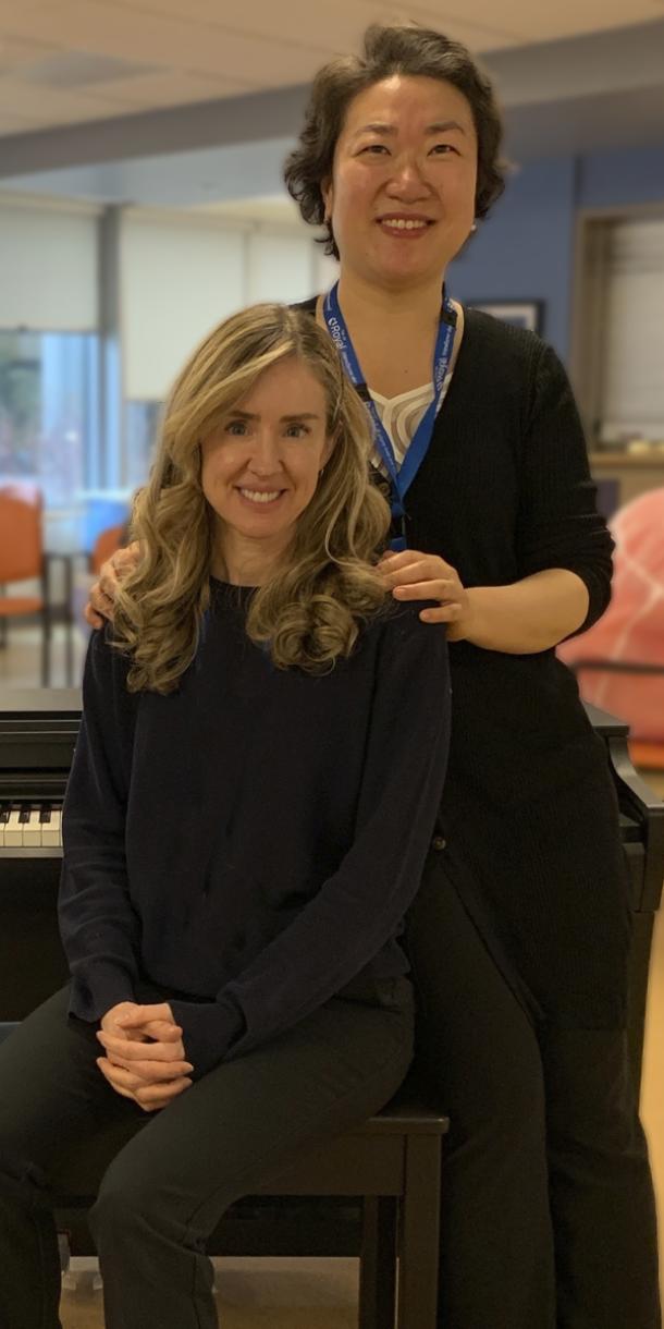 Therapeutic music and movement groups strike a chord with participants and researchers Laura Willsher and Dr. Jihye Kang