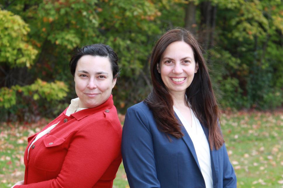 Dr. Jennifer Phillip and Dr. Katerina Nikolitch