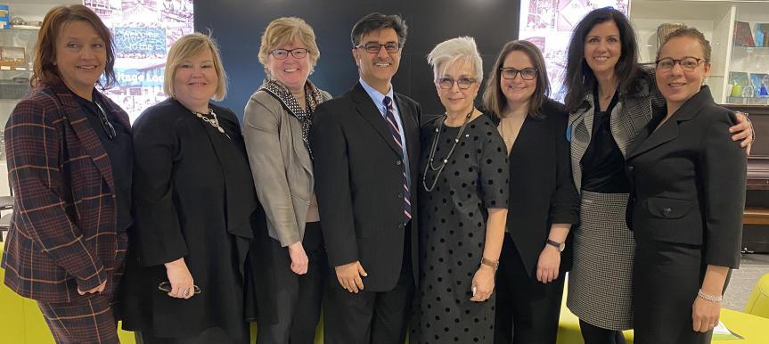 Group representation from The Royal, Ontario Shores, CAMH, CMHA, CMHO, Addictions and Mental Health Ontario and Waypoint 