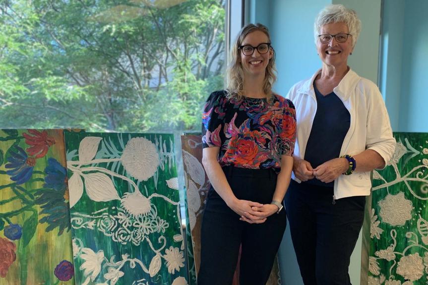 A collaborative trauma-informed approach to transforming the SUCD inpatient spaces Dale Patterson and Dr. Louise Overington