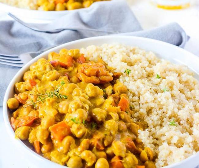 Vegan Chickpean Curry Recipe
