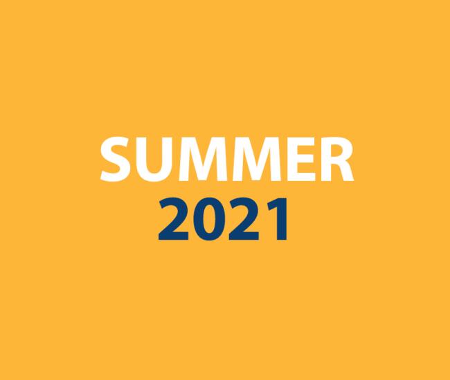 Summer newsletter 2021
