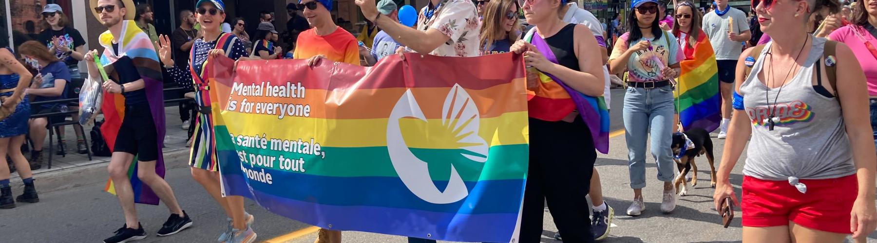 Team Royal at the 2023 Capital Pride Parade