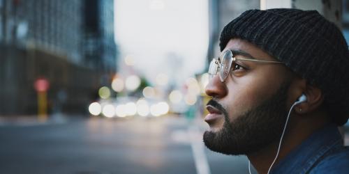 Man deep in thought