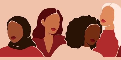 Un groupe de femmes diverses