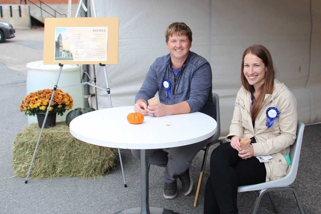 Staff at the Brockville celebration