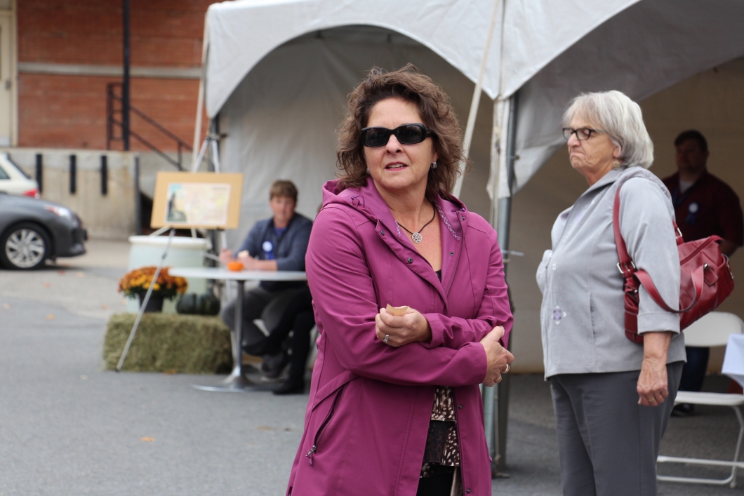 Staff at the Brockville celebration