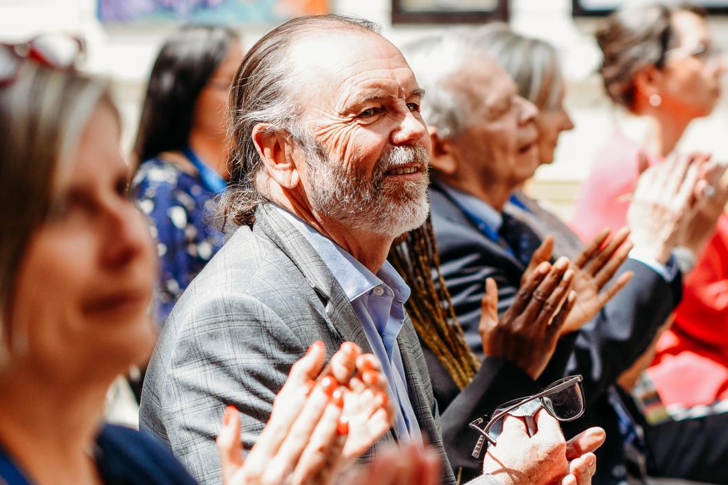 David Somppi in audience