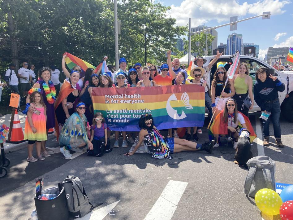 Team Royal at the 2023 Capital Pride Parade