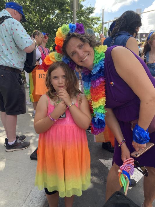 Team Royal at the 2023 Capital Pride Parade