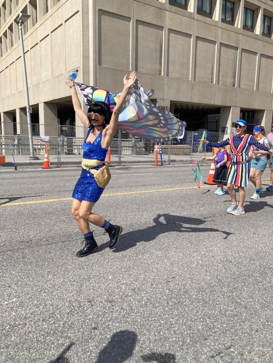 Team Royal at the 2023 Capital Pride Parade