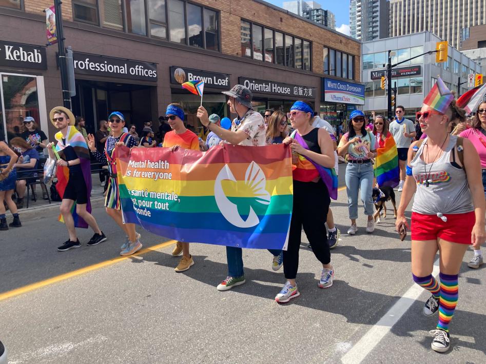 Team Royal at the 2023 Capital Pride Parade