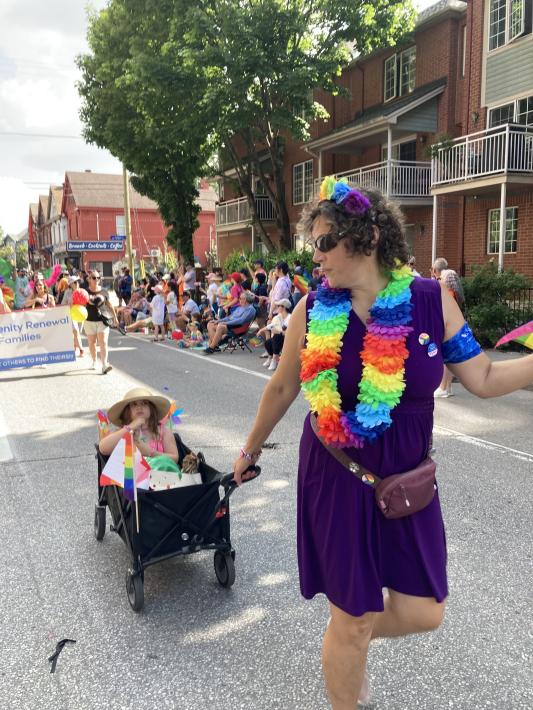 Team Royal at the 2023 Capital Pride Parade