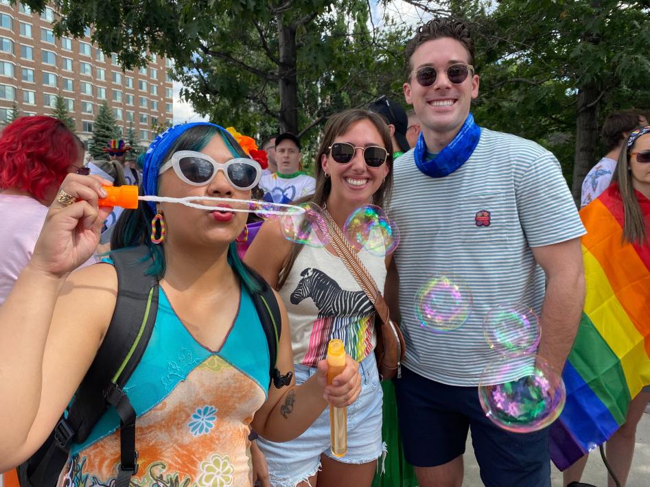 Team Royal at the 2023 Capital Pride Parade
