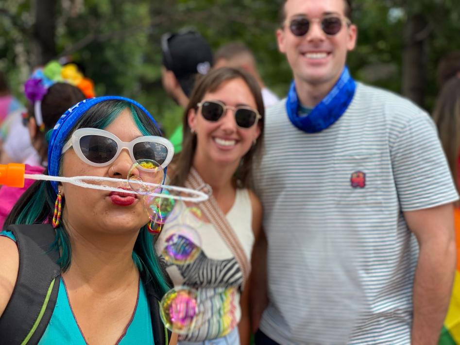 Team Royal at the 2023 Capital Pride Parade
