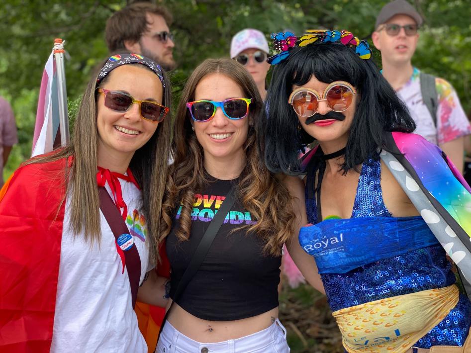 Team Royal at the 2023 Capital Pride Parade