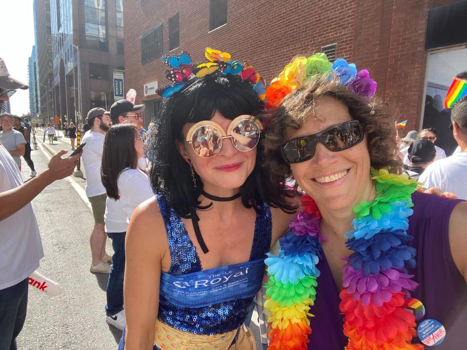 Team Royal at the 2023 Capital Pride Parade