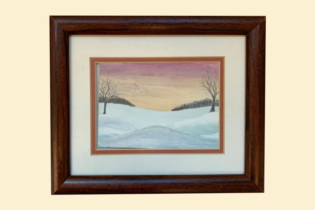 Winter, 4 seasons, by Helen Kelly ( 5” x 7”) | $45