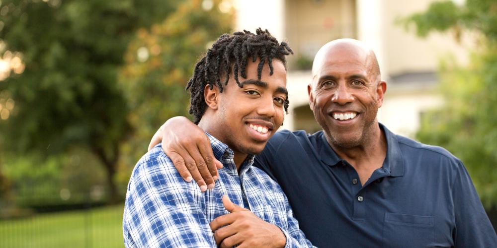 Father and son