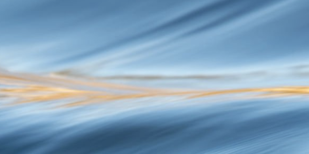 Fast moving water.
