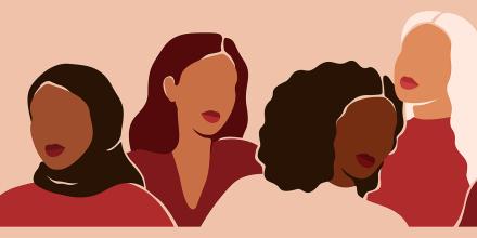 Un groupe de femmes diverses